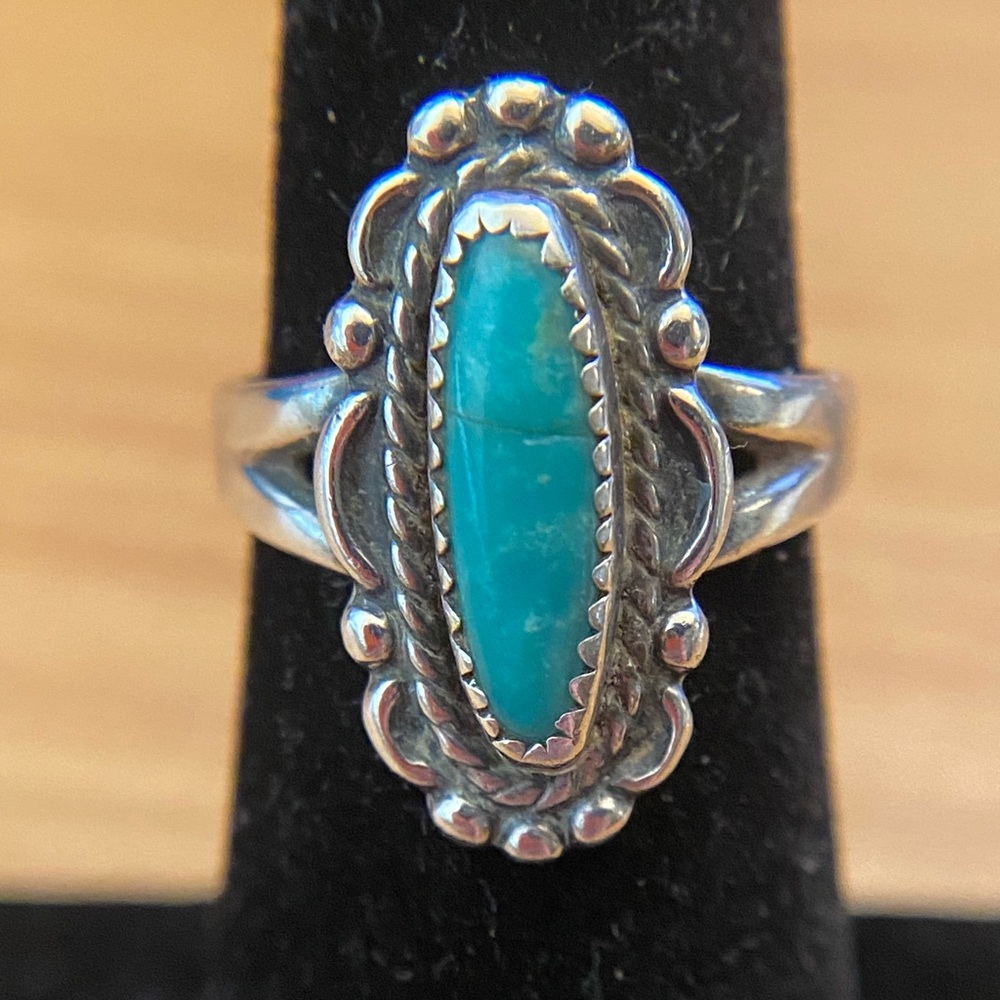 Turquoise 925 Sterling silver Ring